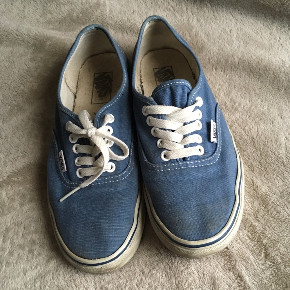Classic blue Vans authentics womens size 9.5